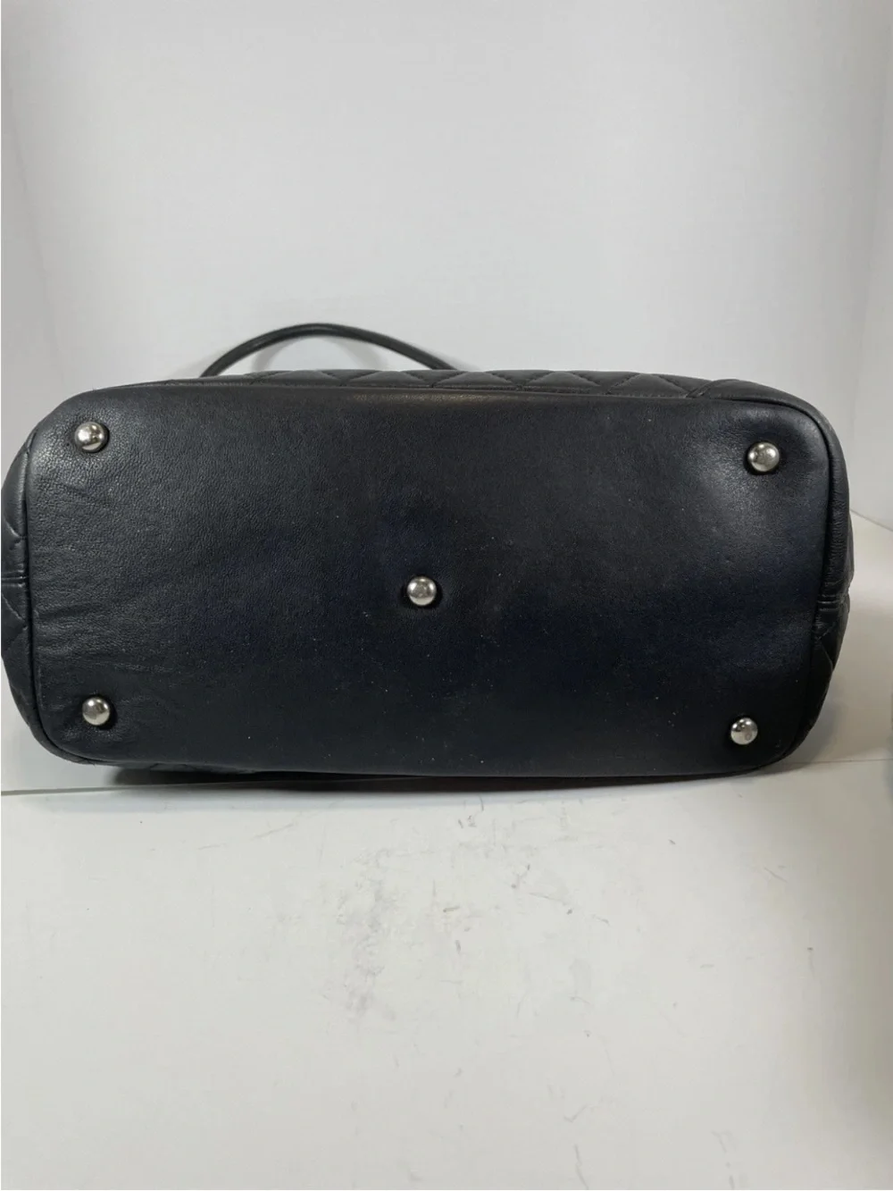 CHANEL Cambon Line Large Shoulder Lambskin Tote/Bag